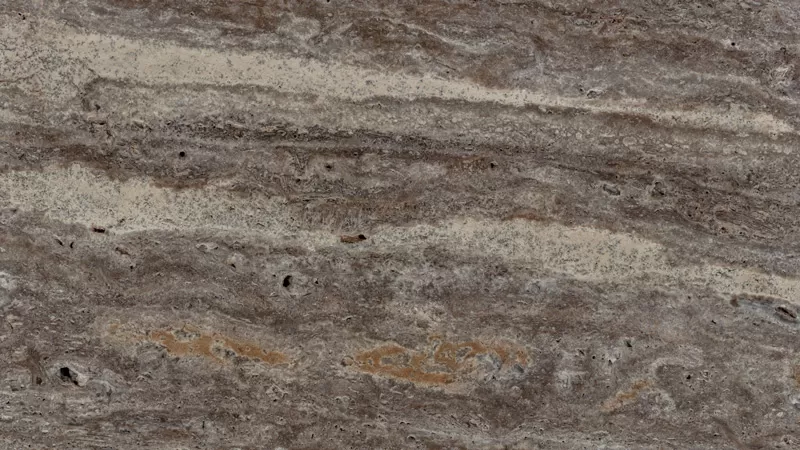 Silver Traverten Vein Cut