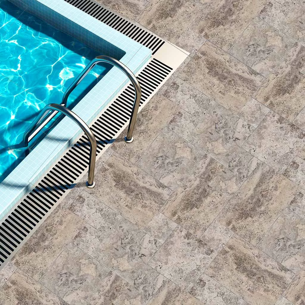 Silver Travertine